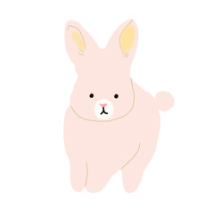 Obraz premium Cute Rabbit Illustration