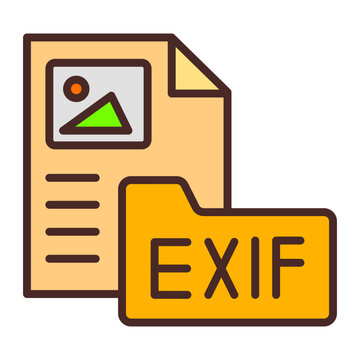 Exif Vector Icon Design