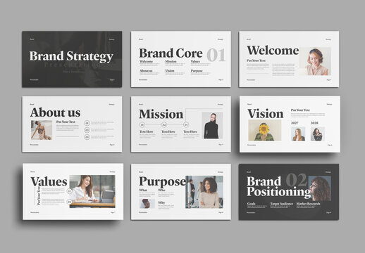 Brand Strategy Presentation Template