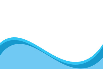 abstract blue wave background