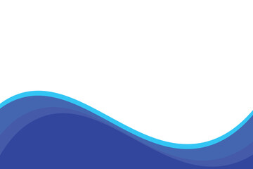 abstract blue wave background