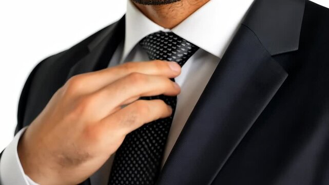 Professional business attire designed for formal settings, highlighting contemporary styling and exquisite details for a polished look