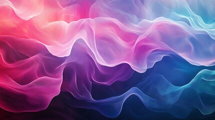 Obraz premium Abstract colorful wavy lines background. Possible use for wallpaper or website design