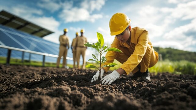 Collaborative Planting for Sustainable Energy and Conservation