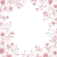 pink floral background