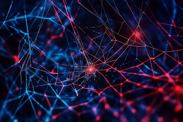 Global business network and social media connections represented in a digital diagram.
