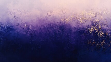 Fototapeta premium Mystical Twilight Gradient: Deep Indigo and Gold Texture with a Soft, Fading Light for Creative Backgrounds