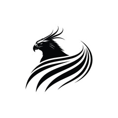 Obraz premium a majestic eagle vector logo