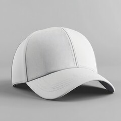 Blank white baseball cap (9)