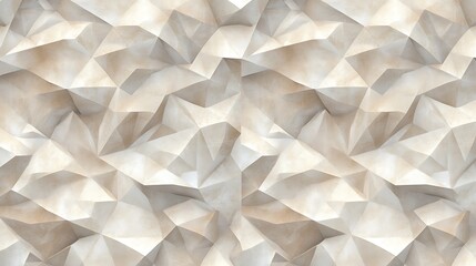 Abstract geometric pattern, crumpled paper texture, background design, digital art, suitable for wallpaper or design projects