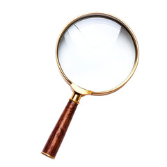 Elegant Magnifying Glass Ready for Discovery Intrigue and Exploration