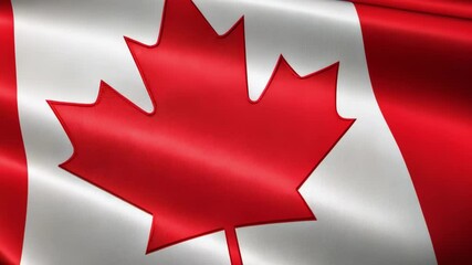 Canada day celebration with canadian flag symbolizing national pride