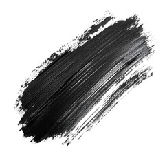 Abstract Silver and Black Paint Stroke Texture Background Image