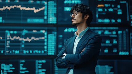 Virtual event celebrating a company s first trading day postIPO, with screens showing stock data