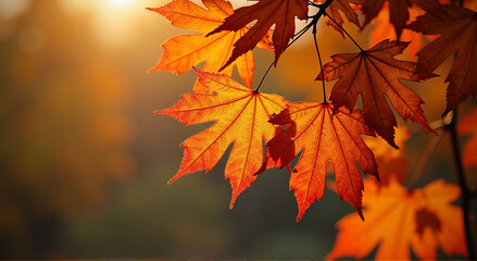 maple leaves in autumn