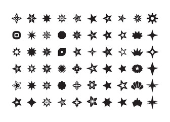 Stars Collection With various graphics elements. 