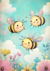 butterflies and flowers