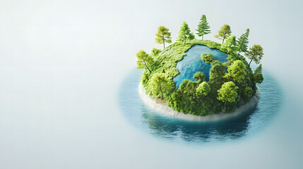 Fototapeta premium World environment day 2025 abstract and graphic background