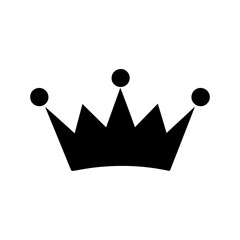 golden crown isolated on white background