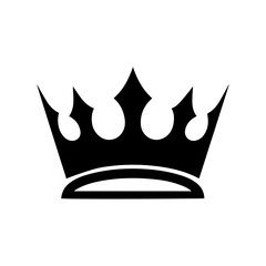 golden crown isolated on white