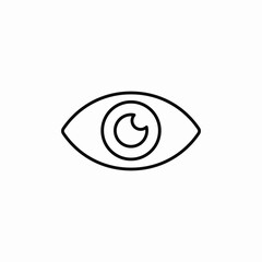 view post icon sign vector