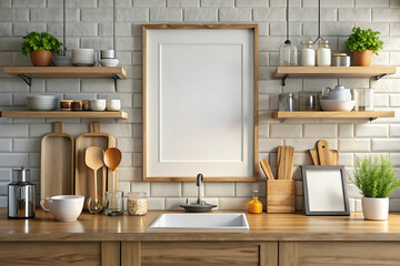 Tall golden frame lantern with deep blue glass panels creating a regal and elegant decor accent
