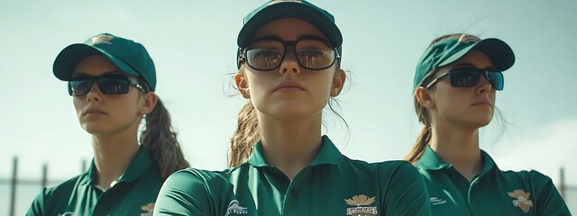 Focused Female Sports Officials