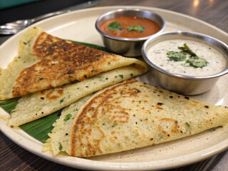 Rava Dosa South Indian Dishes Pictures