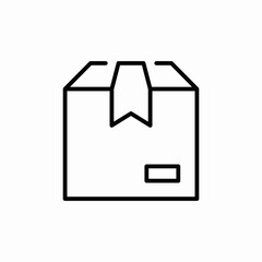 cardboard seal icon sign vector