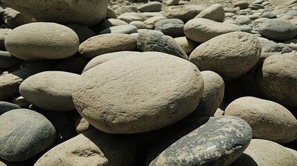 stones on the beach