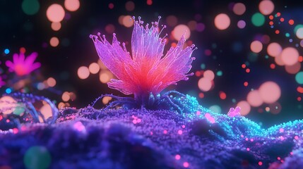 A digital biology model illustrating the role of cellular signaling in growth and development 