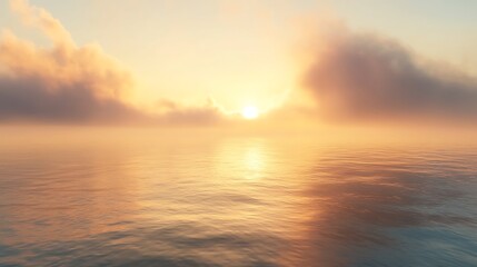 Fototapeta premium Fiery sunset sky above waves crashing against rugged shoreline image