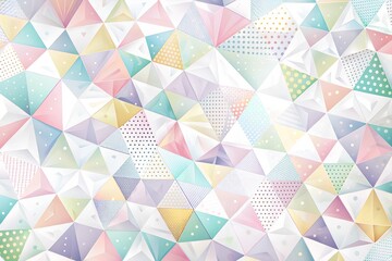 Cubs  Abstract Geometric Background Design