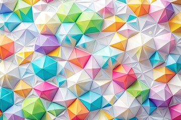 Cubs  Abstract Geometric Background Design
