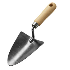 Trowel isolated on transparent background perfect for construction, gardening, and DIY projects
