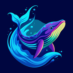 illustration of a dolphin