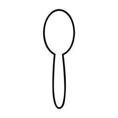 spoon isolated on white