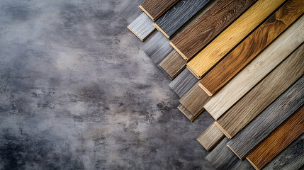 Vinyl flooring sample with elegant design options for modern interiors