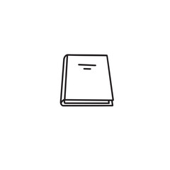 Book icon. Book icon isolated on white background