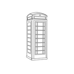 British phone booth