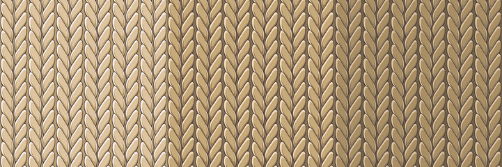 Detailed knitted sweater texture