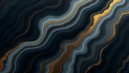 Fototapeta premium Minimalist abstract image with soft, swirling black and gray tones