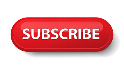 A red subscribe button with white text on a white background inviting viewers to subscribe now online