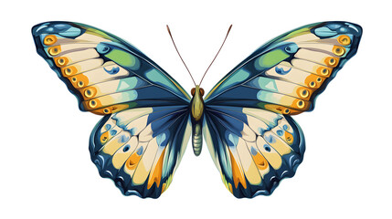 Obraz premium Colorful Butterfly Vector Illustration for Cartoon Vector Artwork