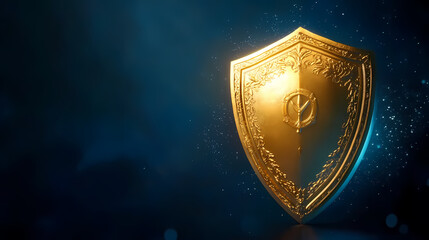 Golden Shield Close-up