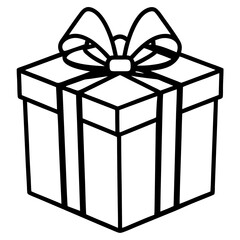 gift box isolated on white