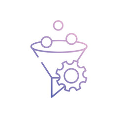 CRO vector icon stock illustration