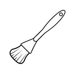 kitchen knife isolated on white background