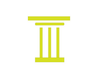 Piler icon and illustration design used in building and productive designs.