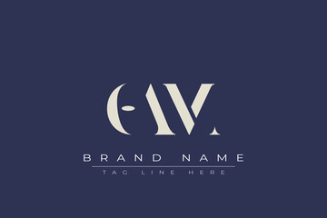 OAM abstract letter logo design. This logo is designed by three abstract letters.